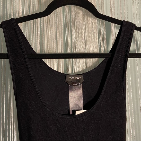 Bebe Open Back Midi Dress NWT - Picture 4 of 16